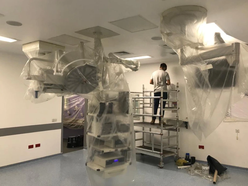addenbrooks treatment room redecoration 1