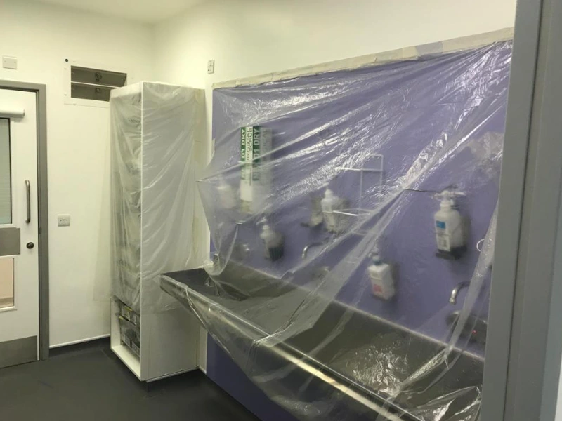 addenbrooks treatment room redecoration 2