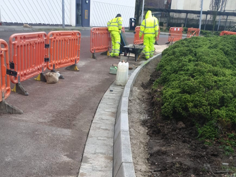 central middlesex hospital tarmac works 5