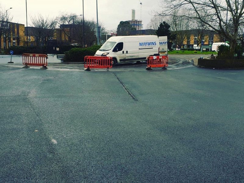 central middlesex hospital tarmac works 7