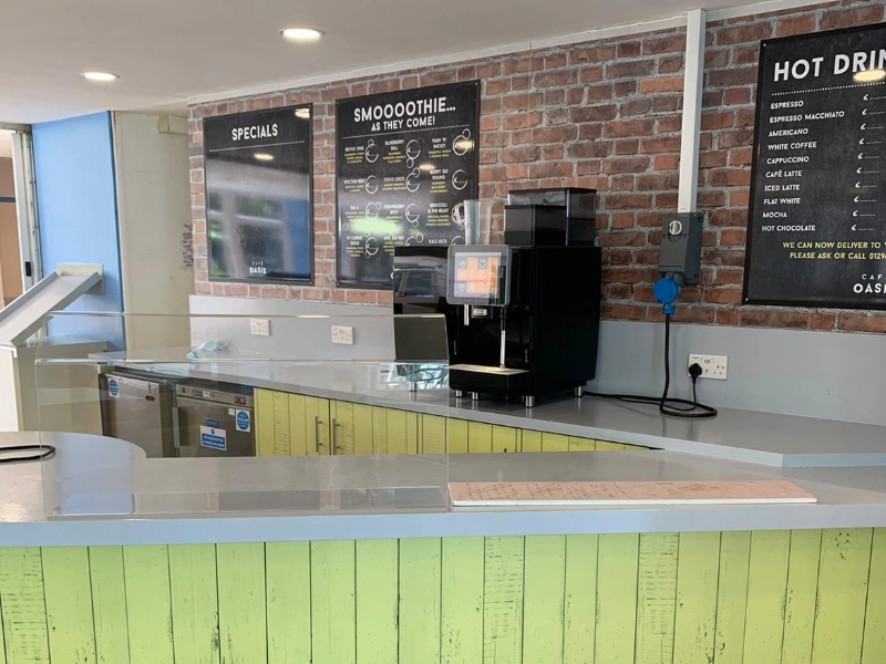stoke mandeville hospital oasis cafe refurbishment 2
