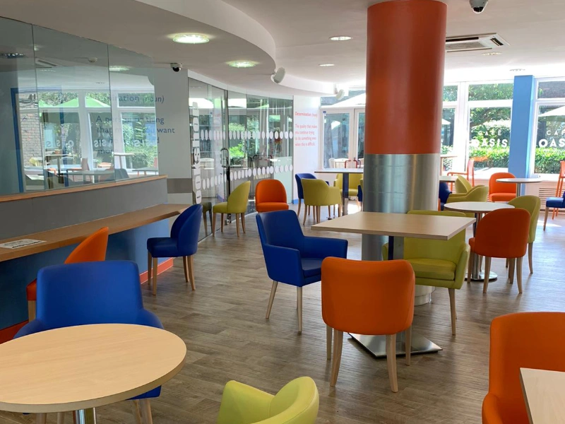 stoke mandeville hospital oasis cafe refurbishment 3