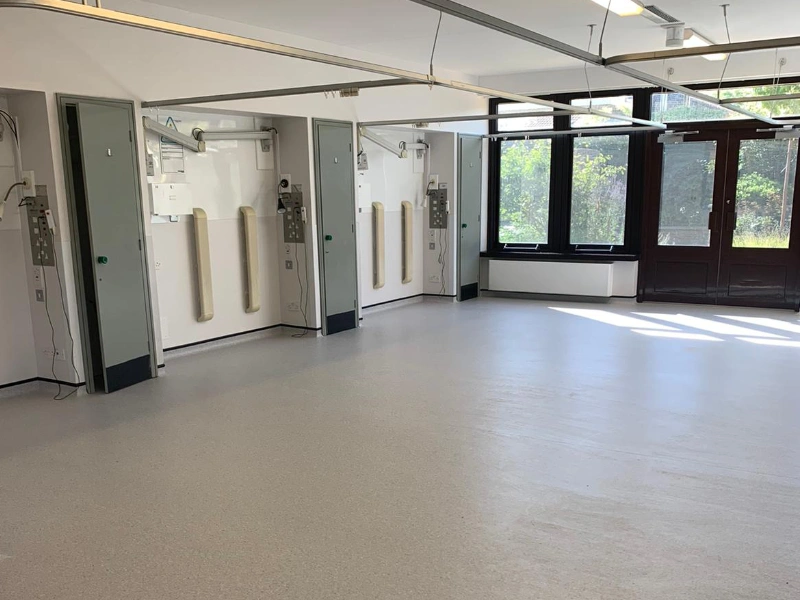 west middlesex university hospital spinal gym floor 2