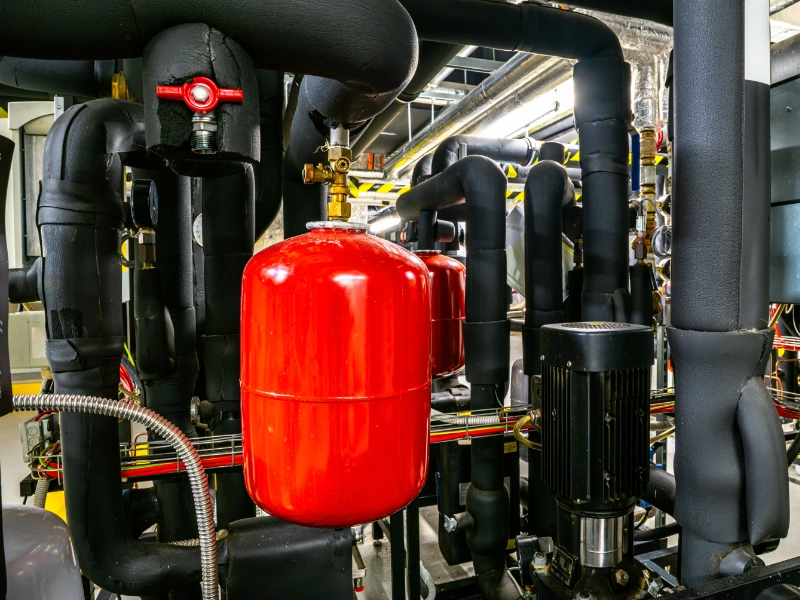 plant room mechanical infrastructure